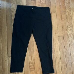 Black ankle length prana leggings